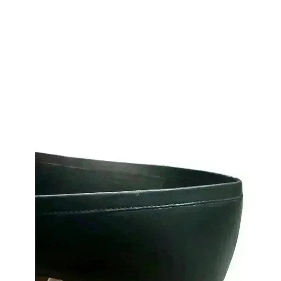 ALDO Claurinda Loafers Black Gold Heel Flats sz 8.5 - Picture 4 of 4